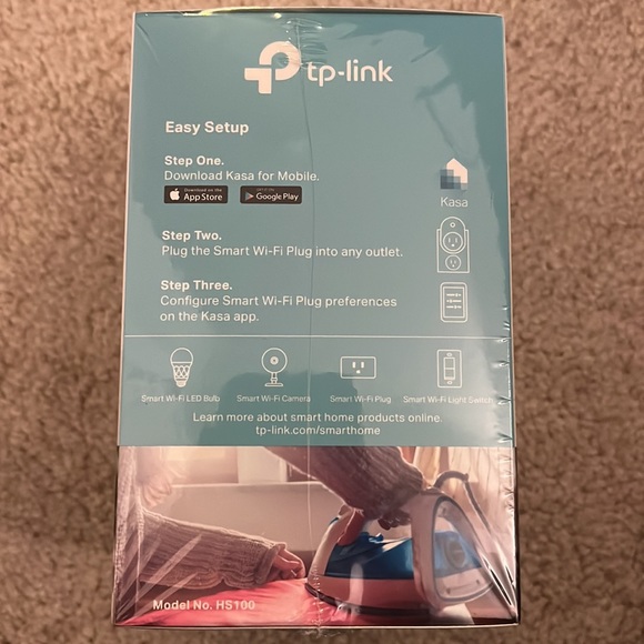 Kasa Smart HS100 WiFi smart plug classic 1-pack white - Picture 4 of 5